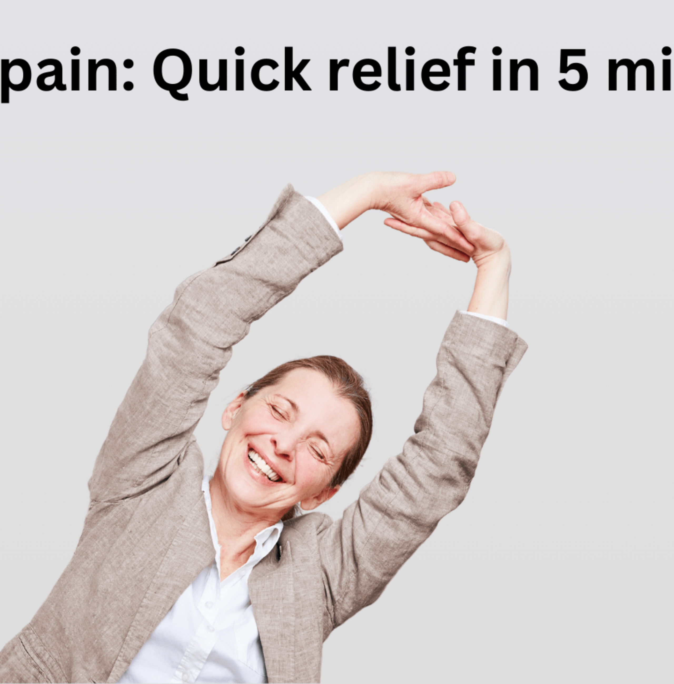 Hip Pain Relief: Effective 5 Minute Tips for Quick Relief